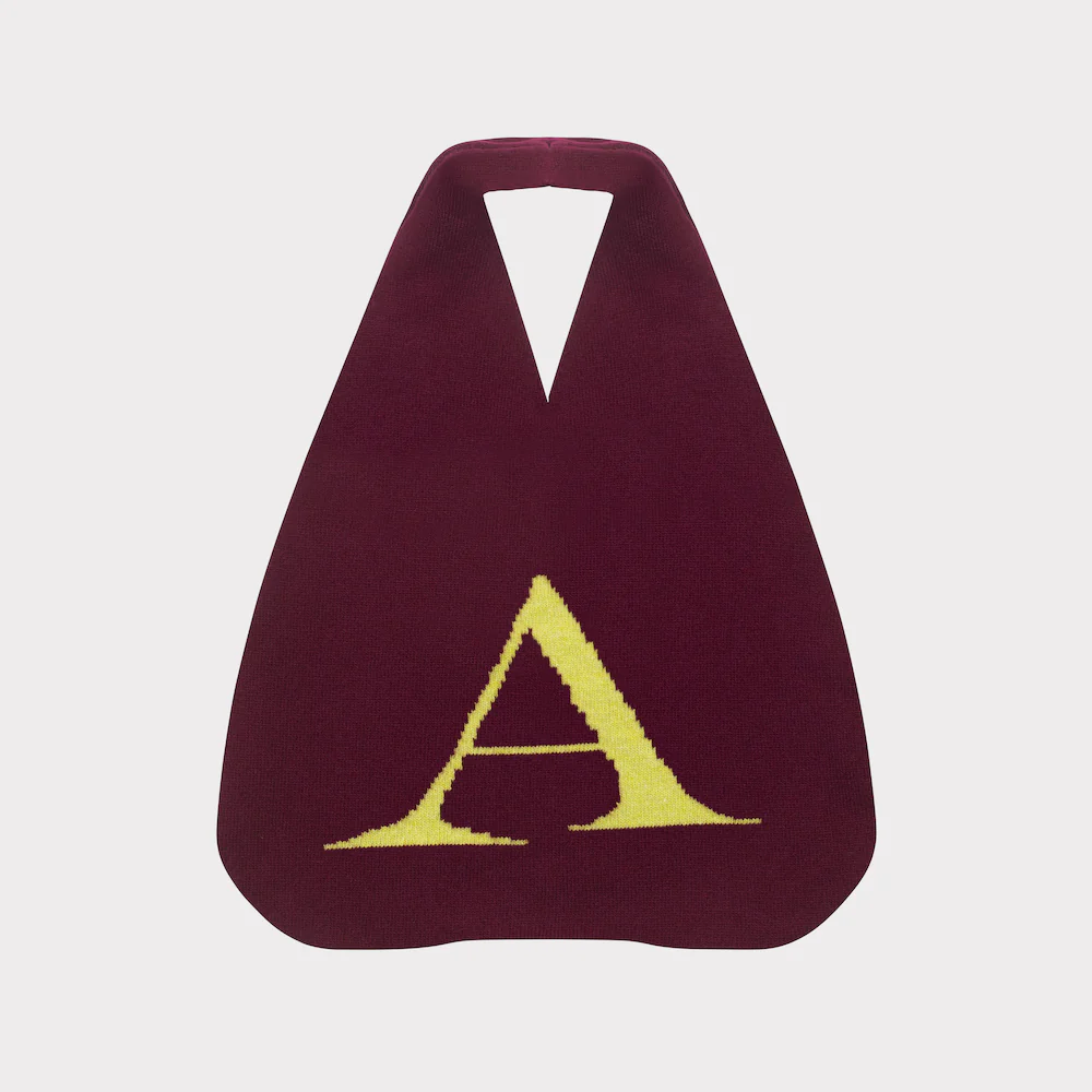 Alphabet A Bag | Port and Chartreuse