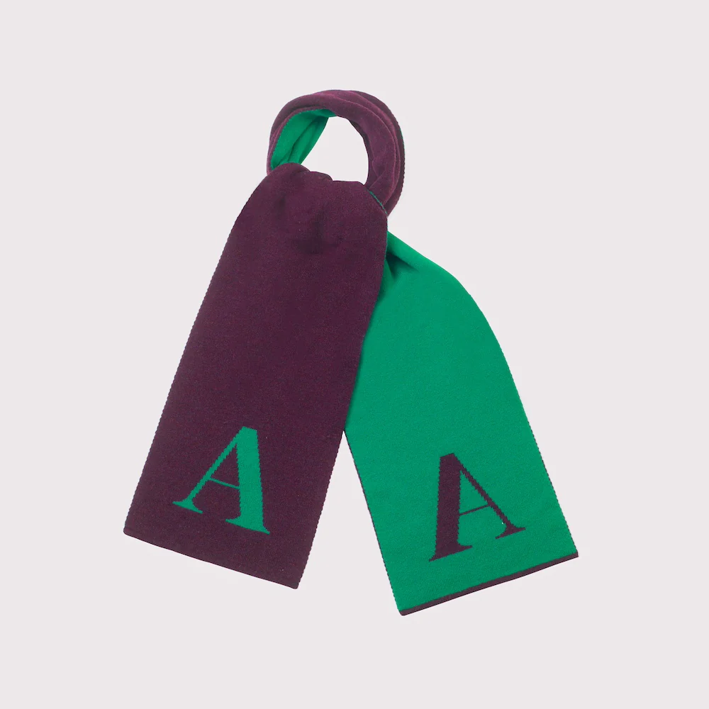 Alphabet A Scarf - Image 2