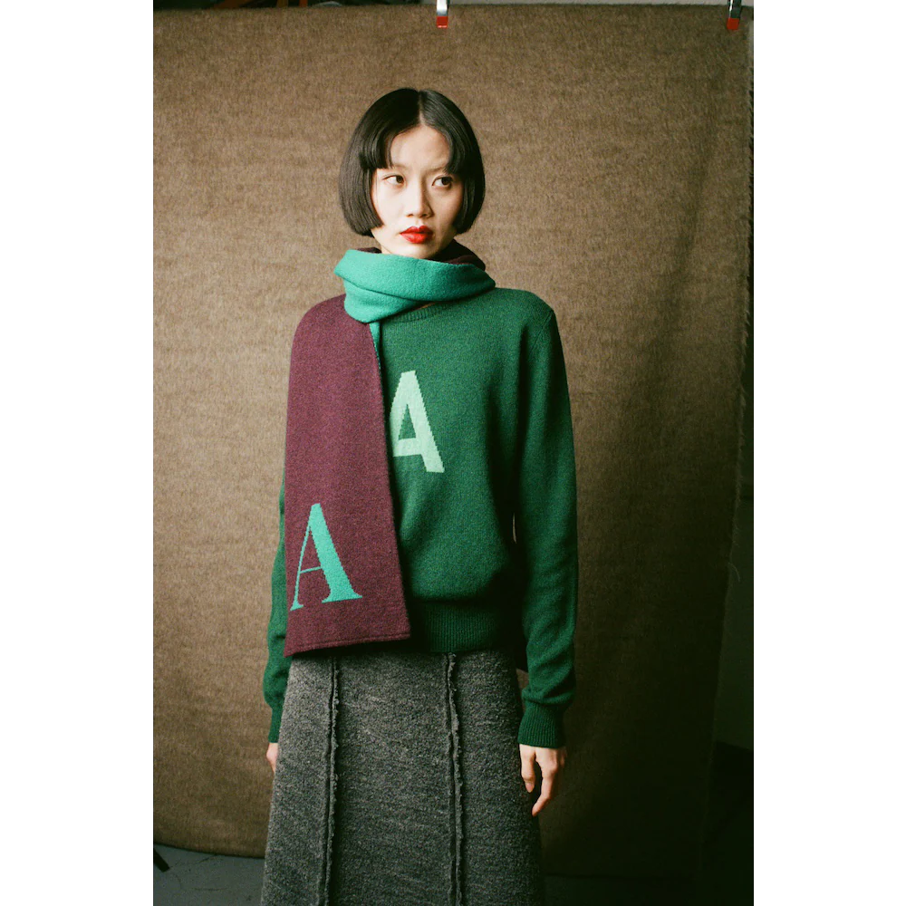 Alphabet A Scarf - Image 3