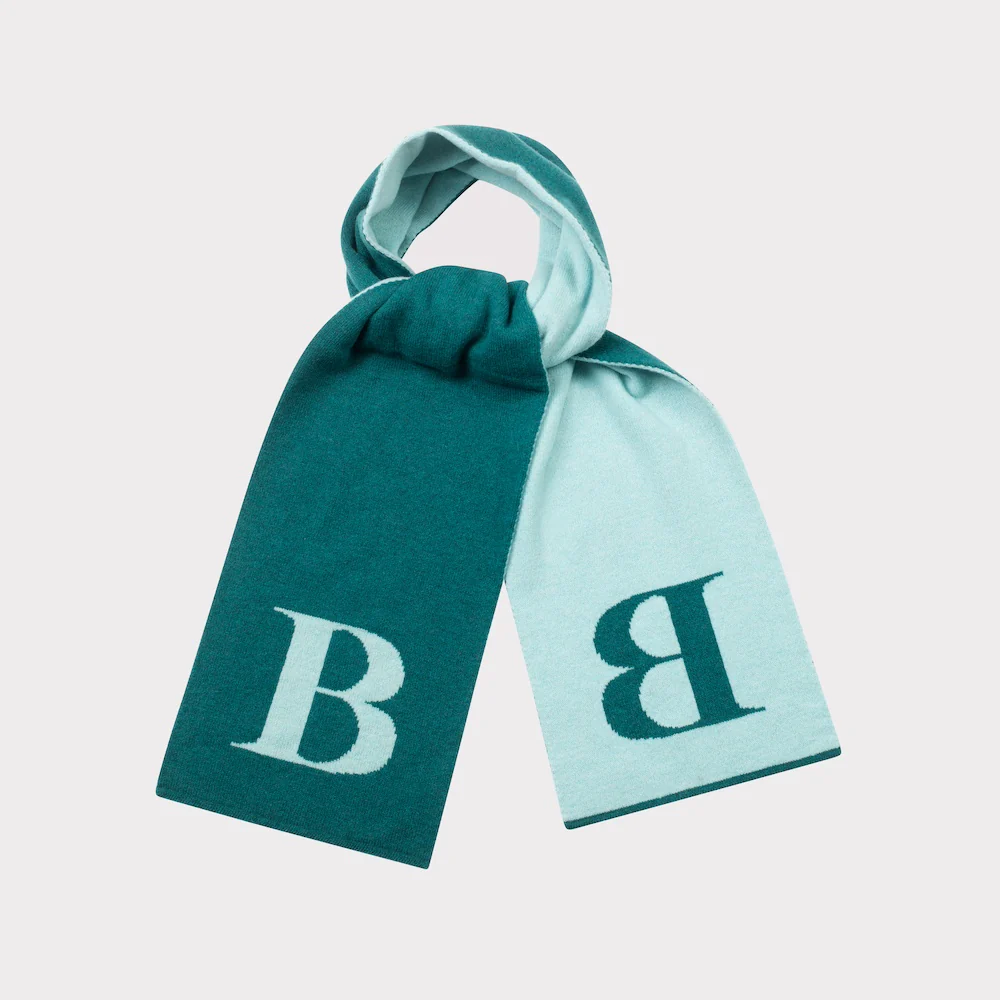 Alphabet B Scarf