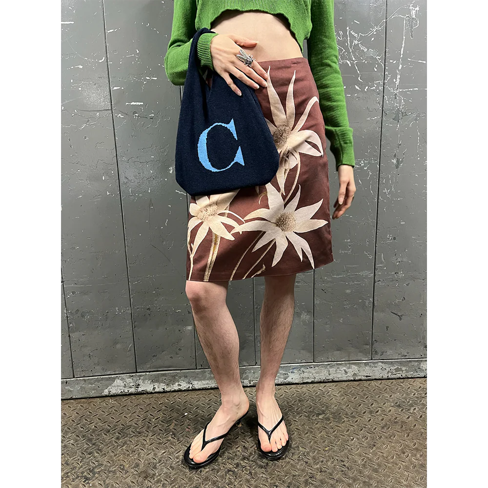 Alphabet C Bag | Aegean & Sky Blue