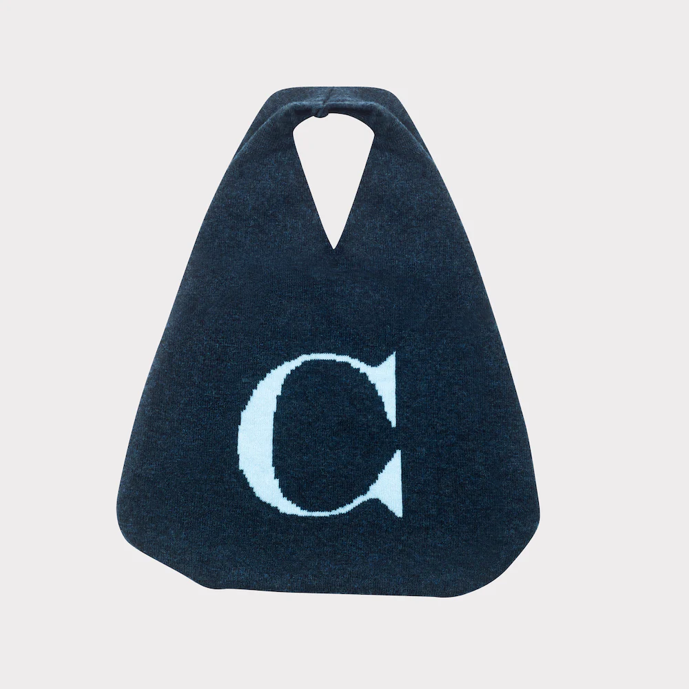 Alphabet C Bag | Aegean & Sky Blue - Image 2
