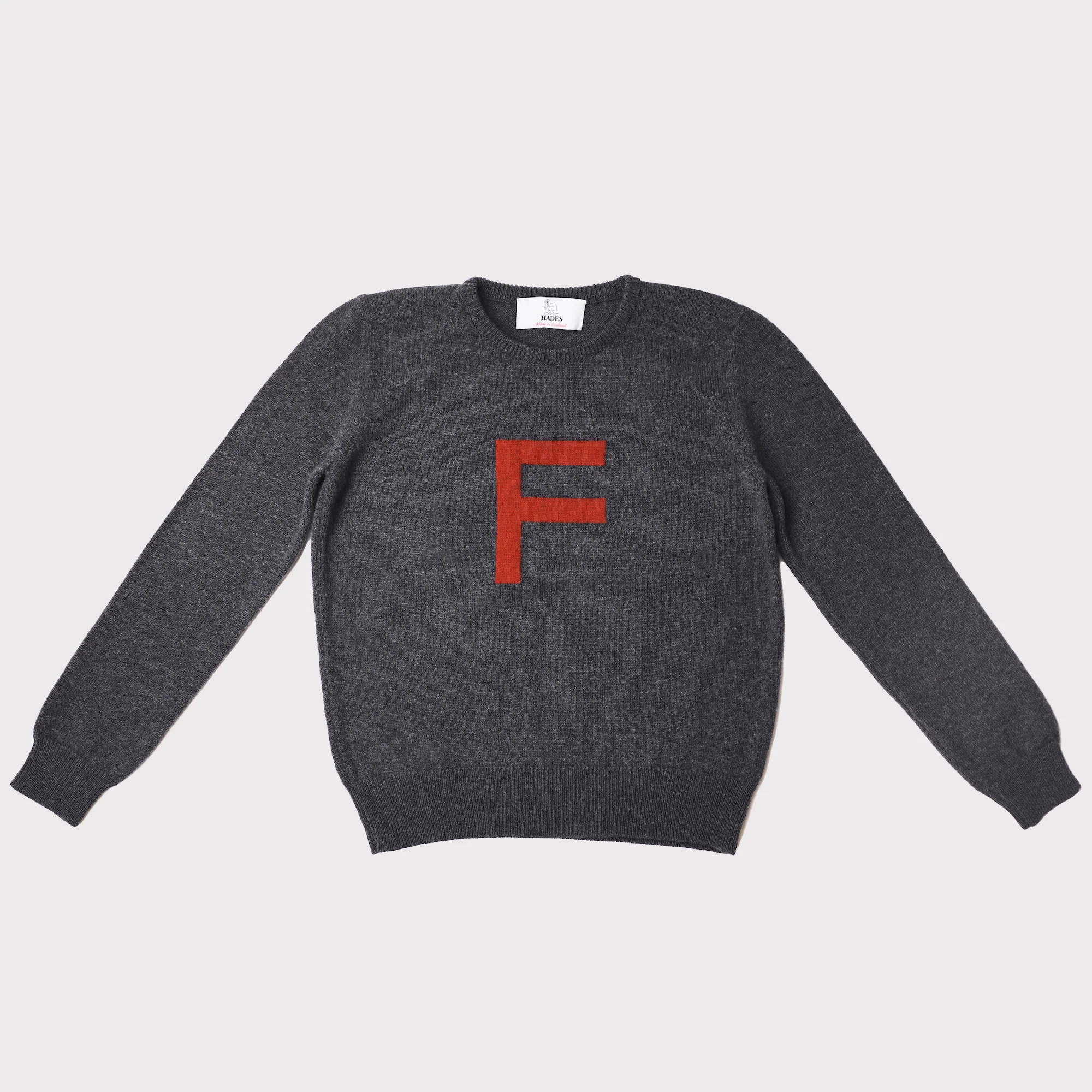 Alphabet F Knit