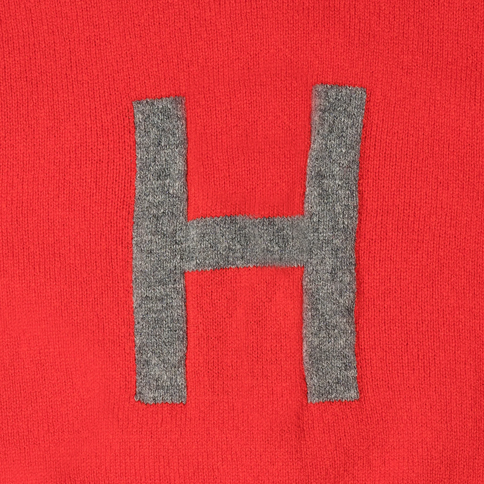 Archive - Alphabet H Knit - Scarlet - Image 3