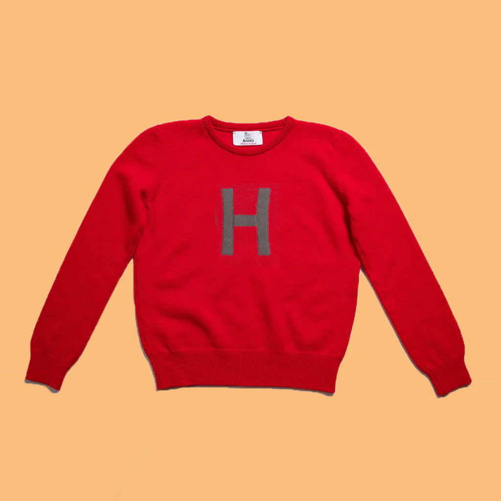 Archive - Alphabet H Knit - Scarlet - Image 7