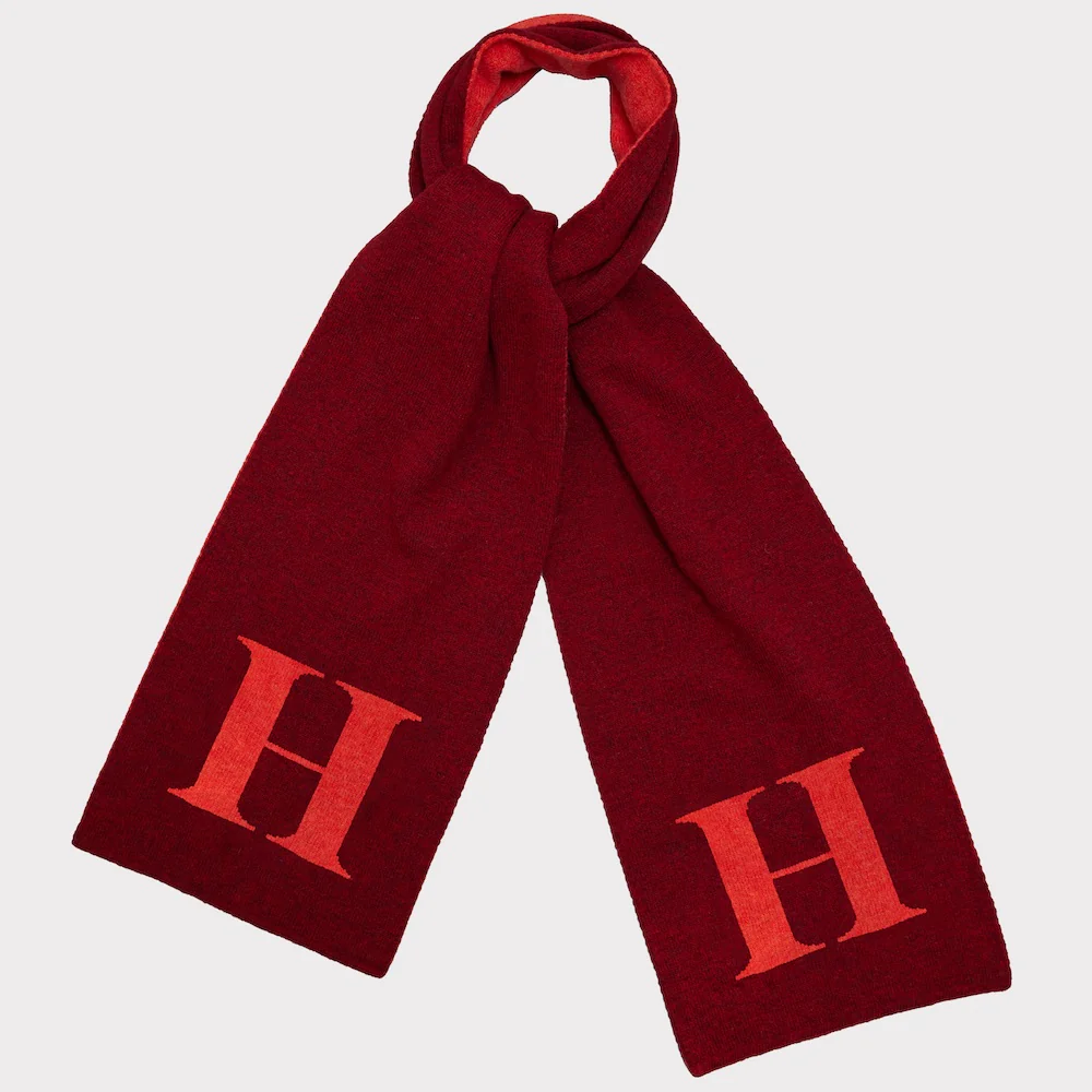 Alphabet H Scarf