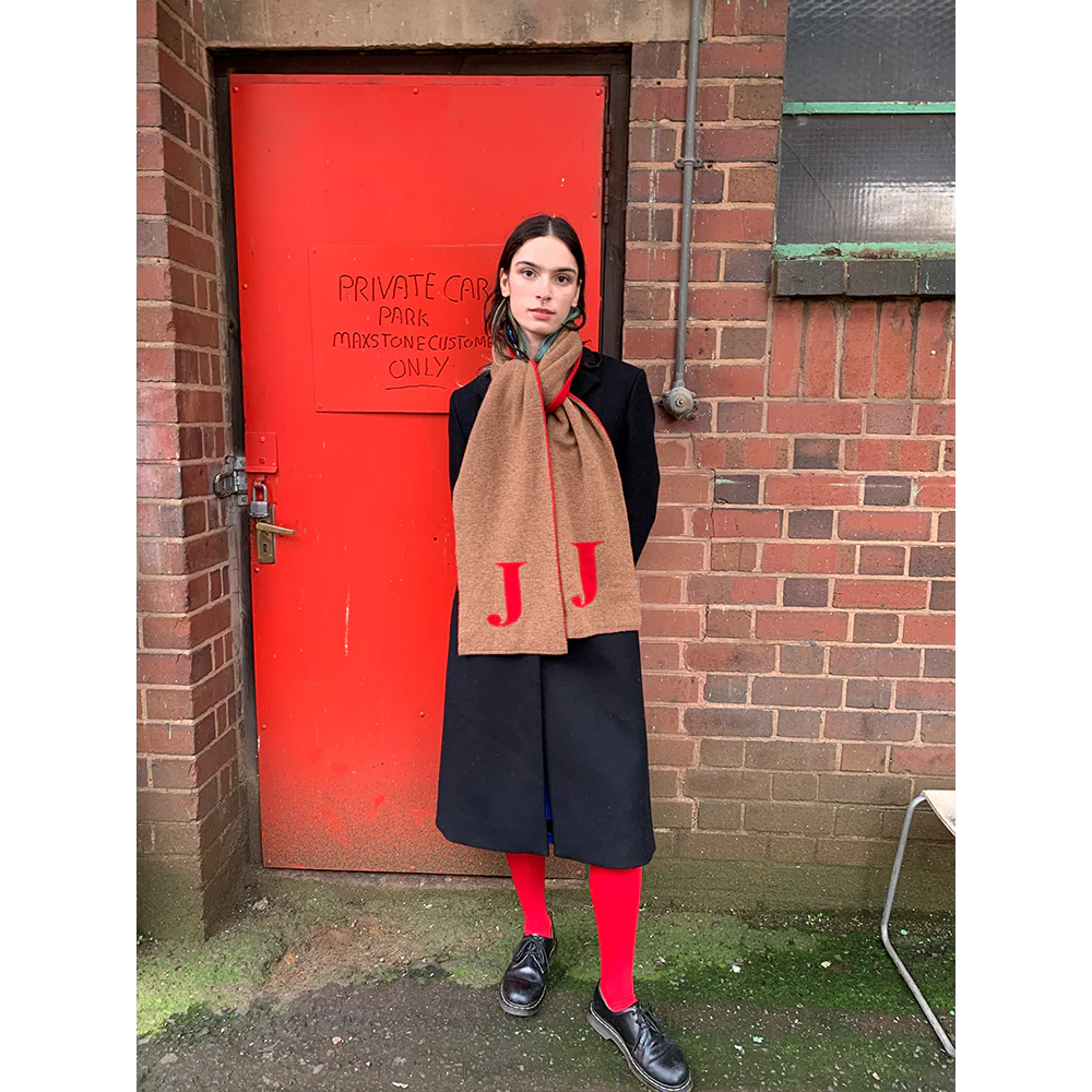 Alphabet J Scarf - Image 3