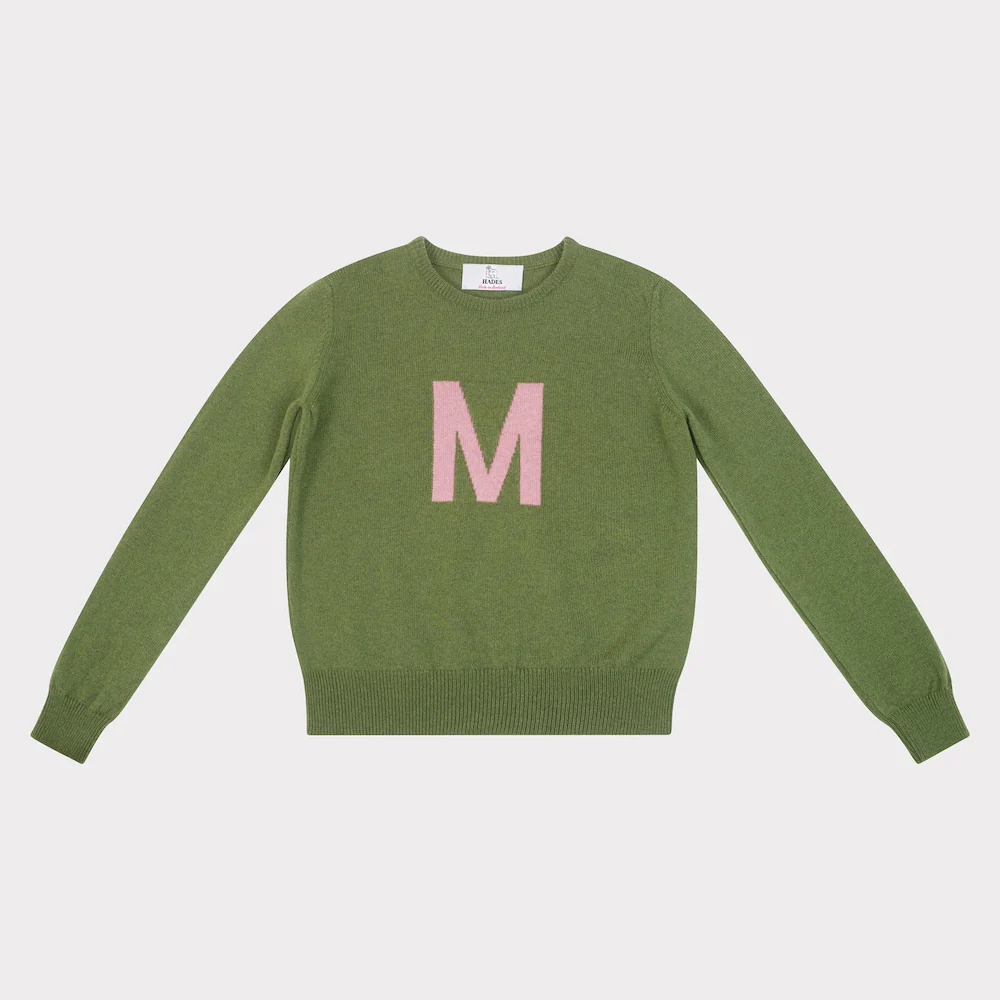 Alphabet M Knit