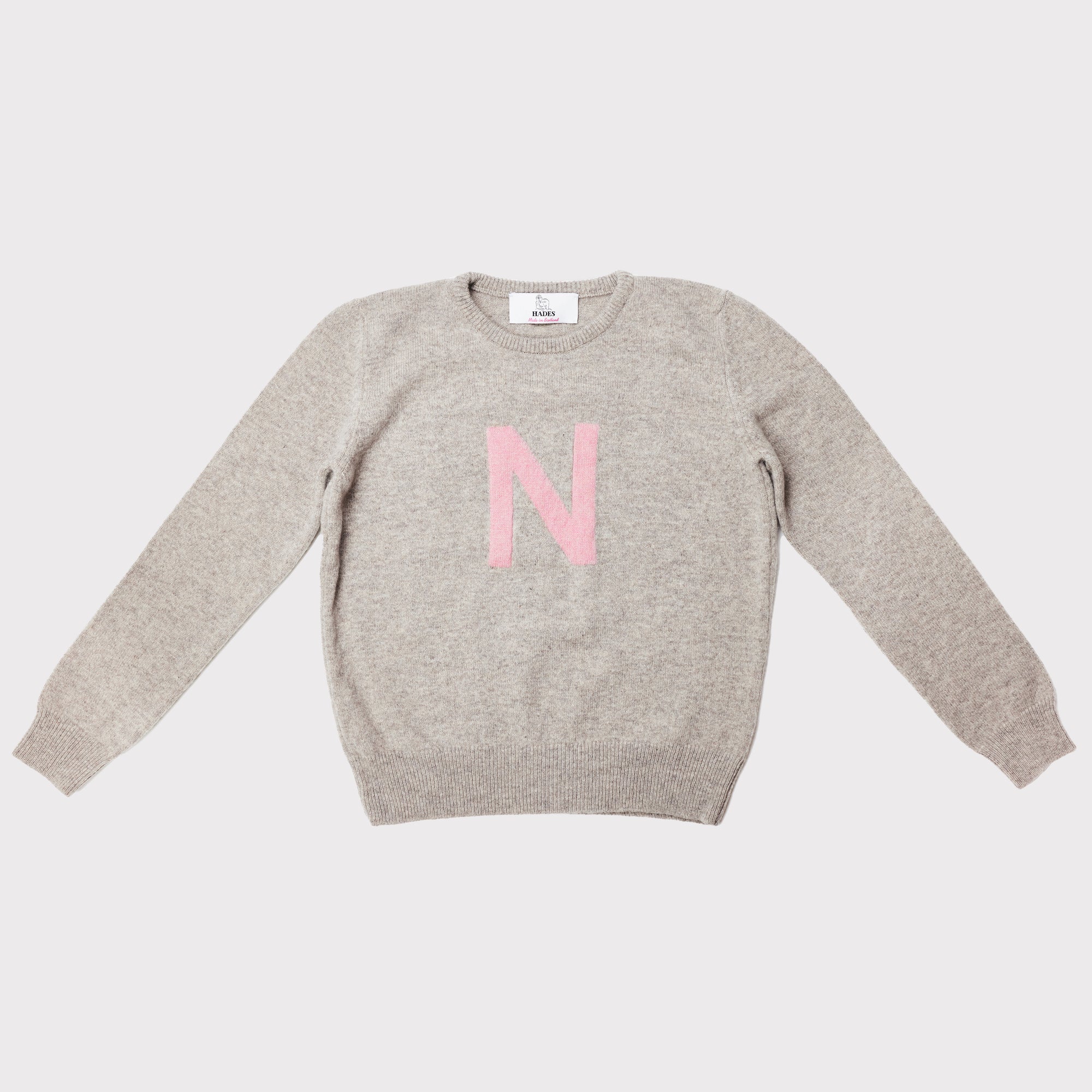 Alphabet N Knit