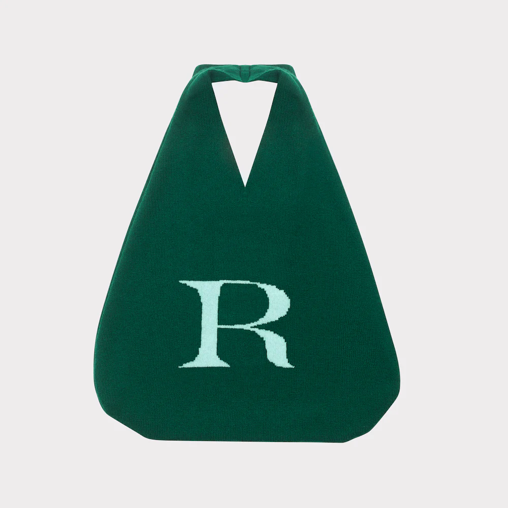 Alphabet R Bag | Emerald & Celeste