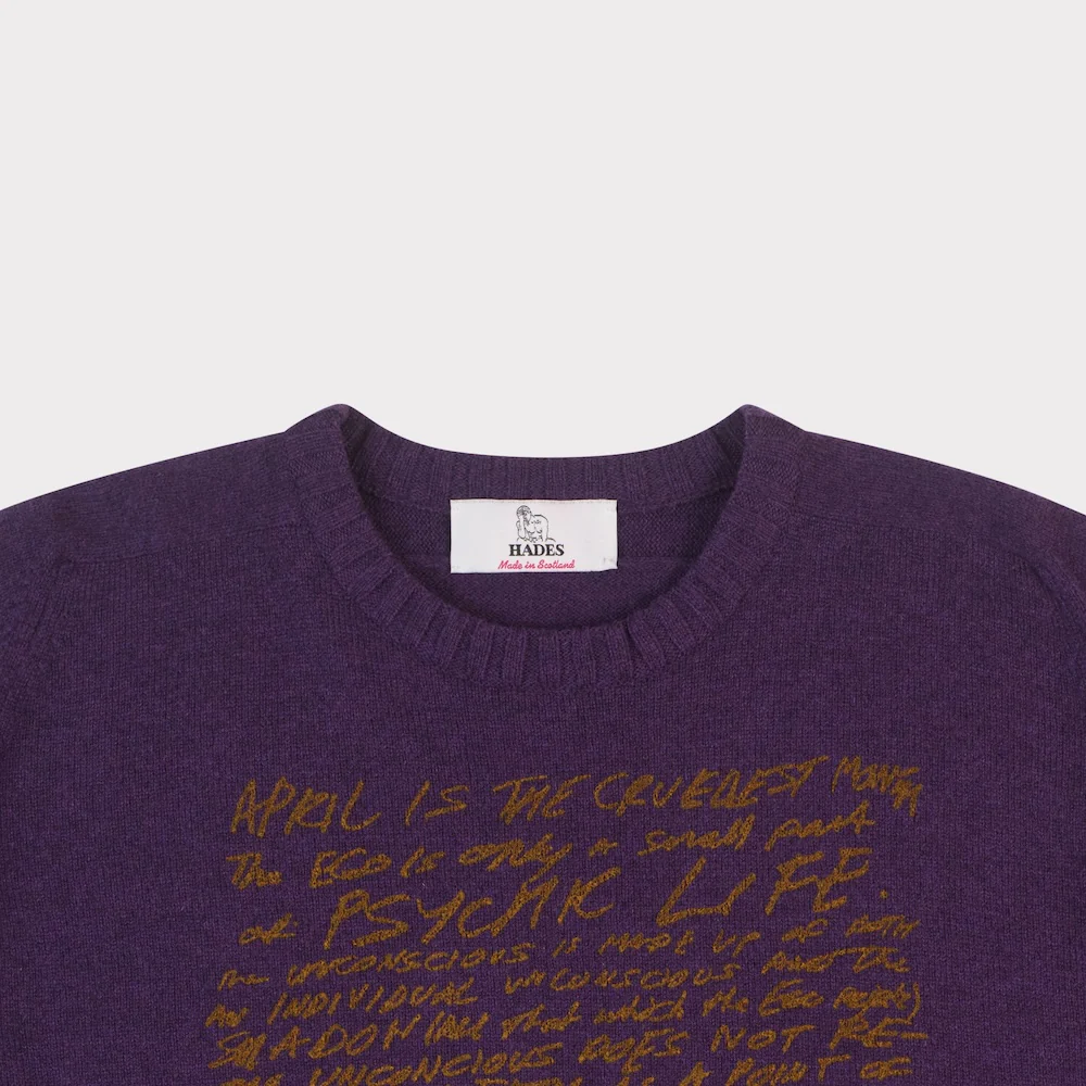 The Eternity Knit | Plum & Honey Orange - Image 6