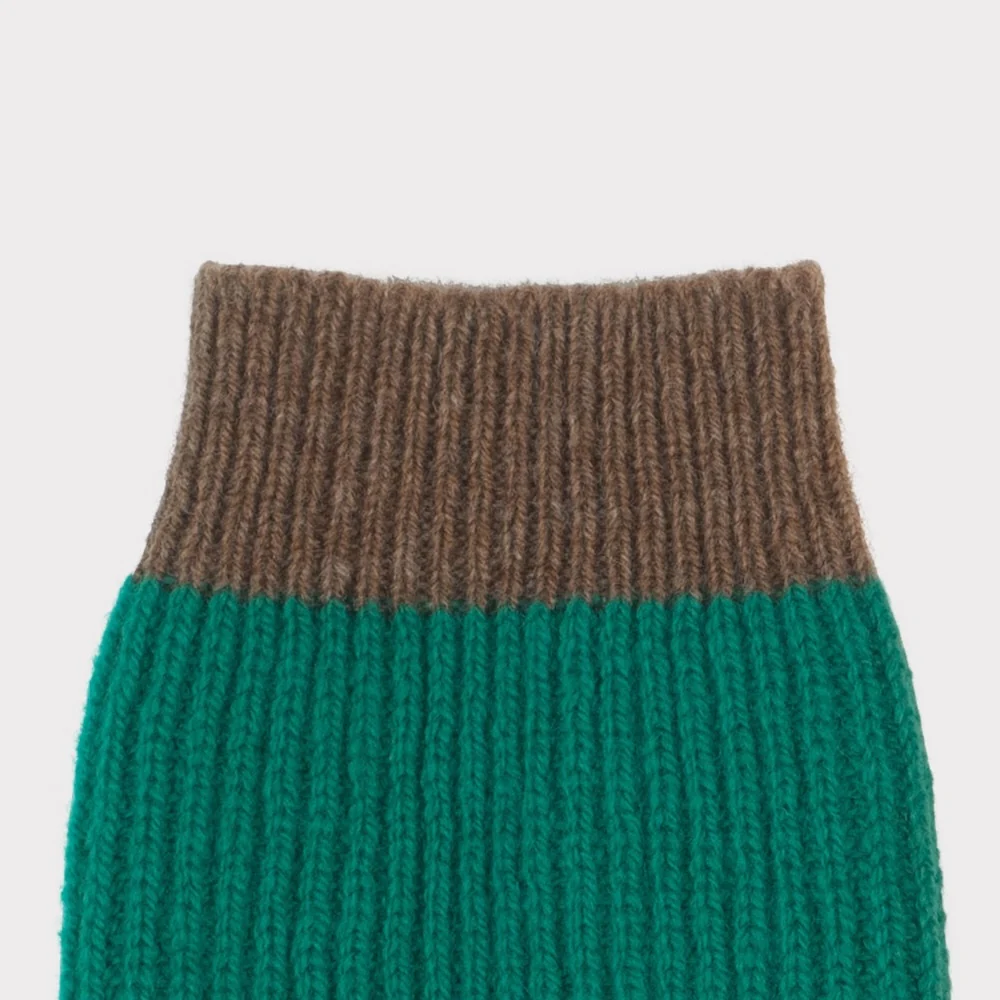 Arm Warmers | Teal & Mushroom - Image 3