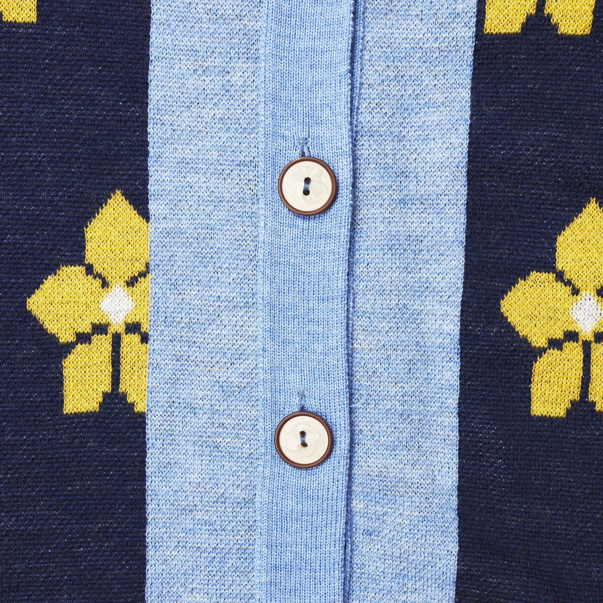 Barbauld Cardigan | Blue Floral - Image 7