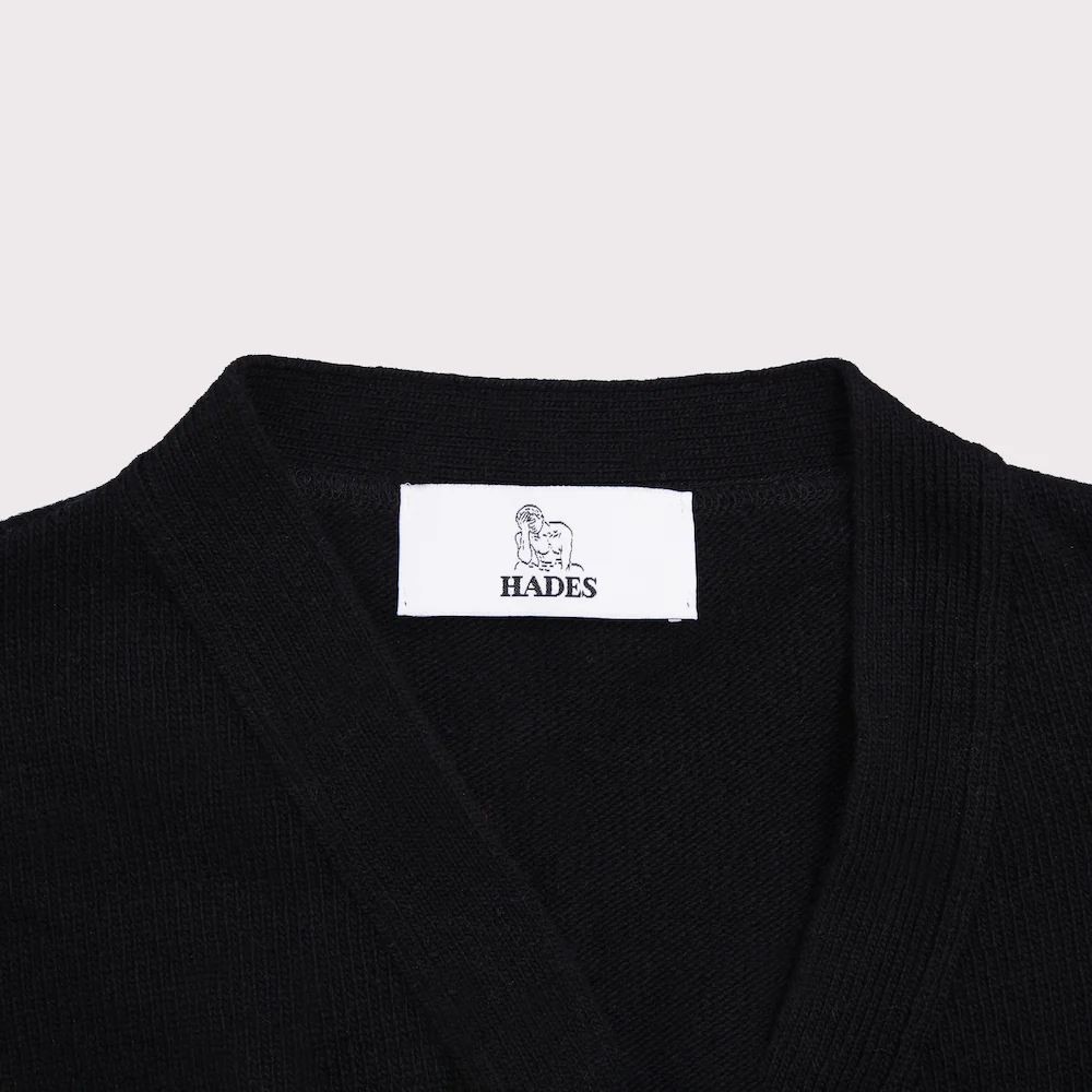 Carrington Cardigan | Black | Cigarette - Image 4