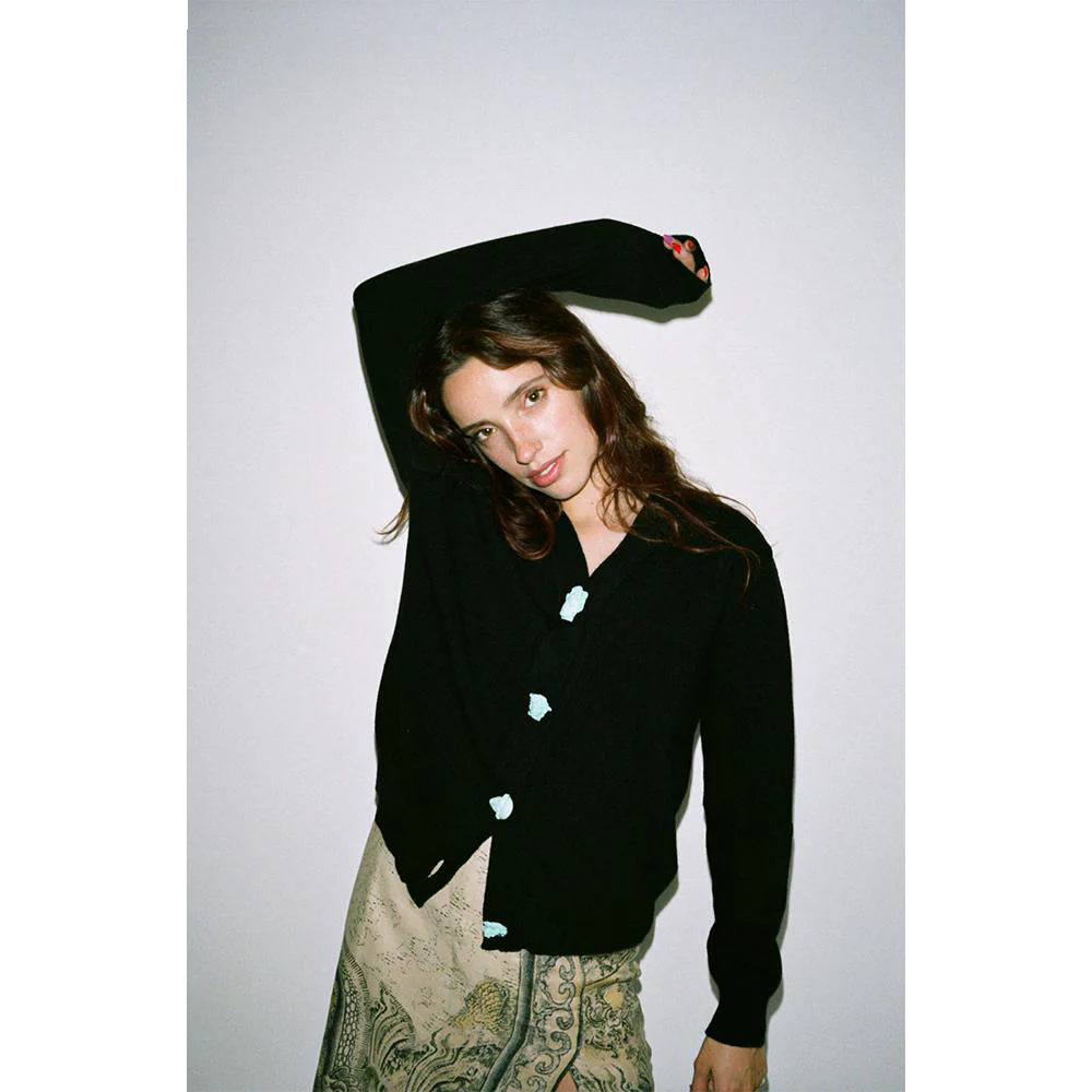 Carrington Cardigan | Black | Greek Mythology - Image 5