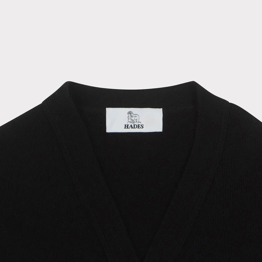 Carrington Cardigan | Black | Silver FU*K - Image 5