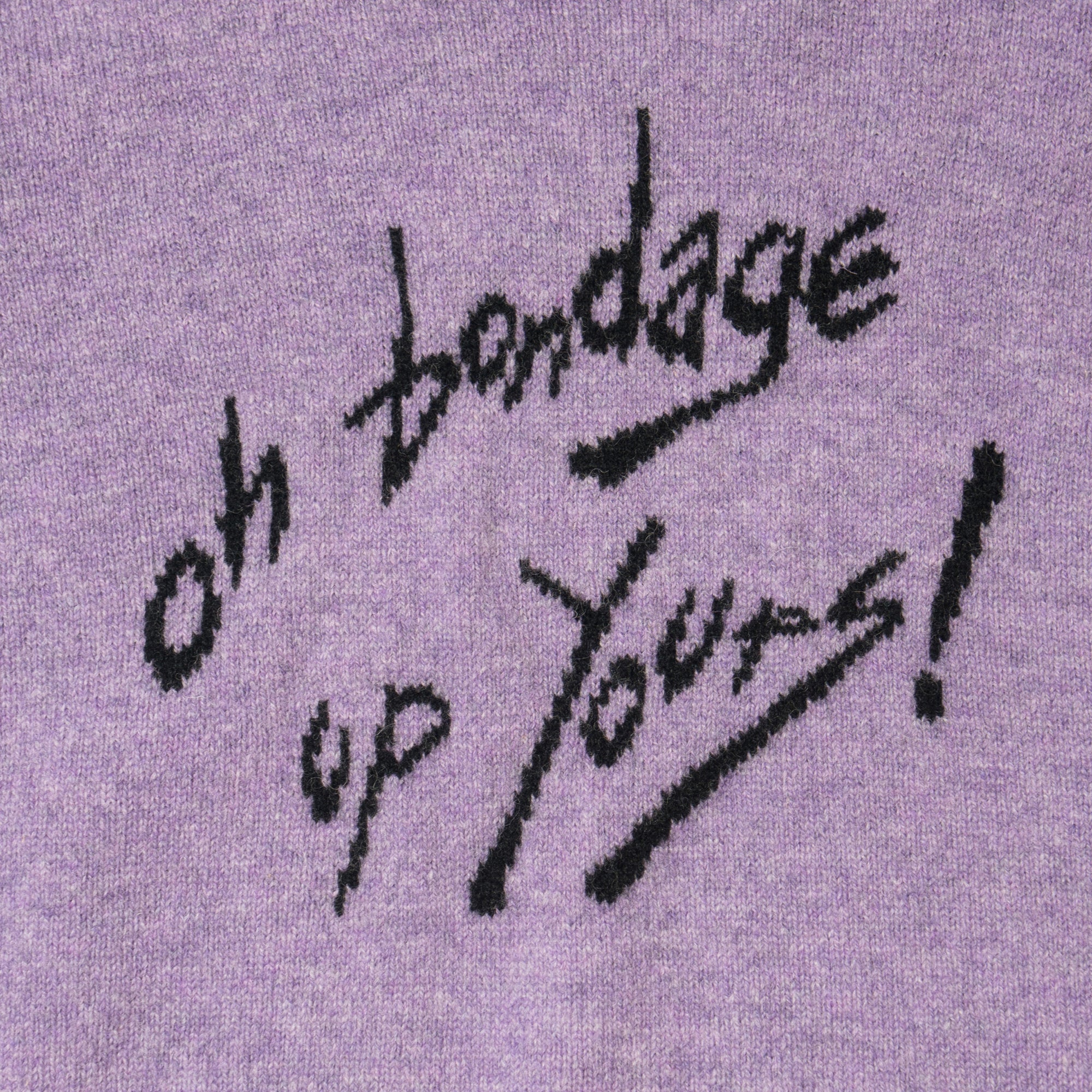 Oh Bondage Up Yours! | Lilac & Black - Image 3