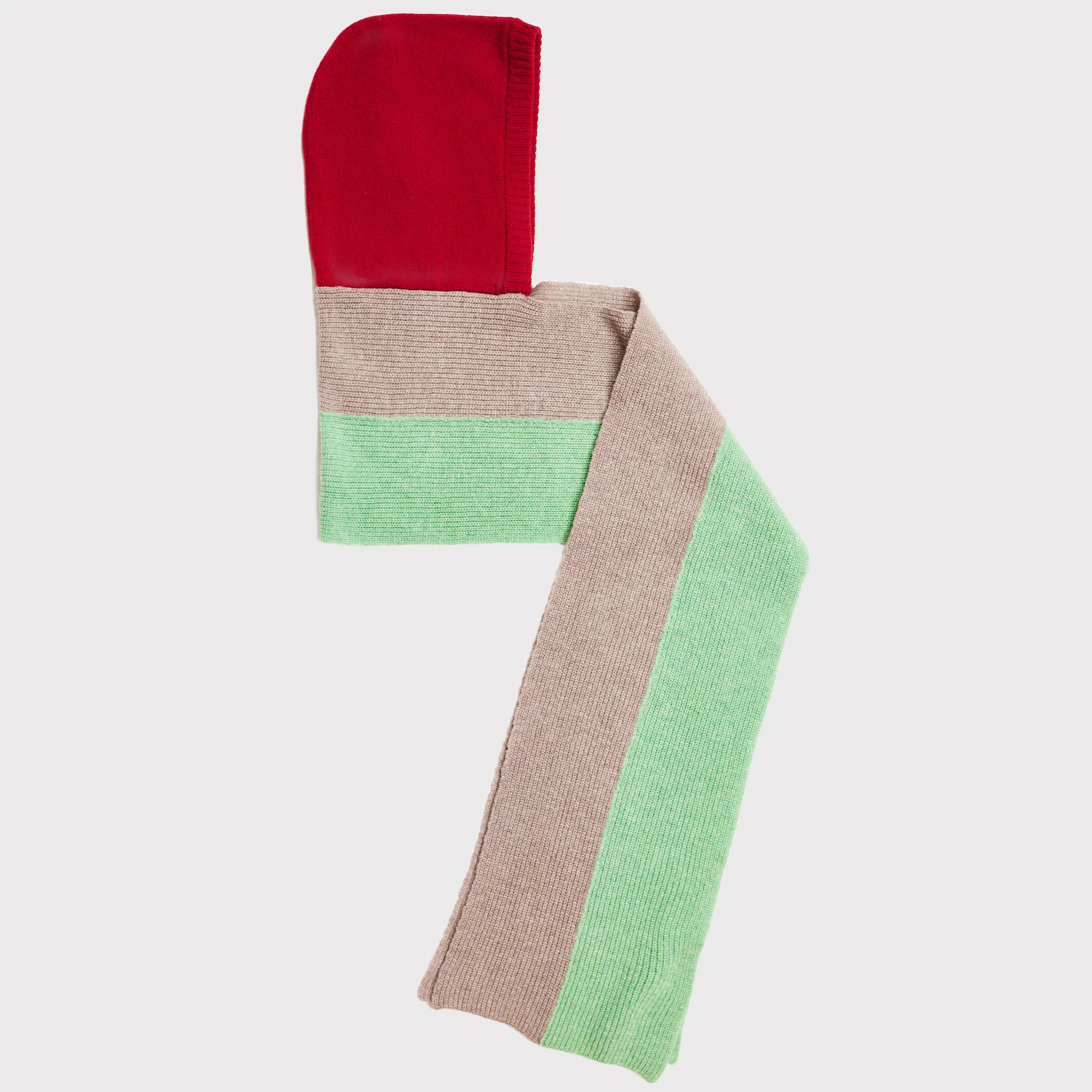 The Hooded Scarf | Red - Image 3