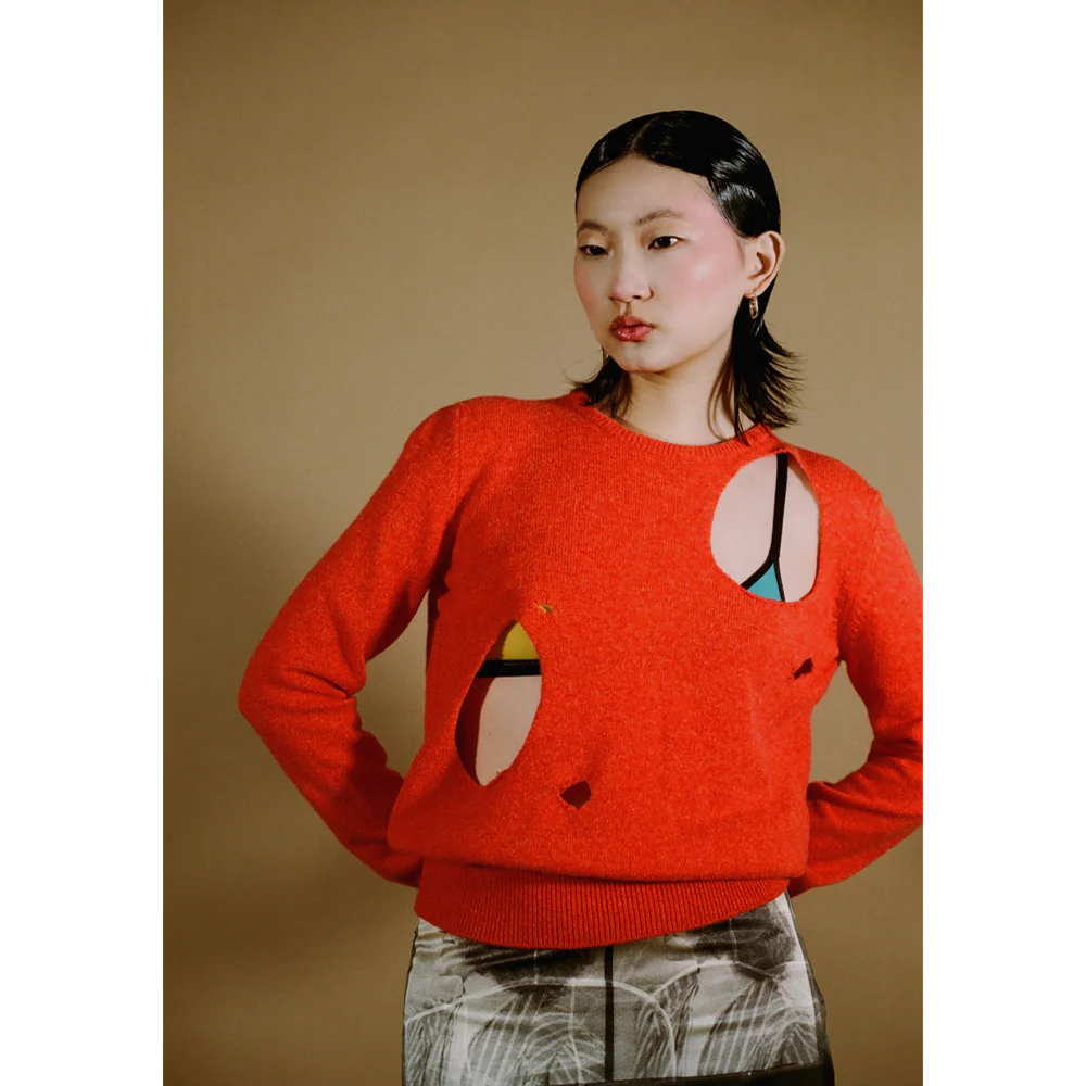 Sélavy Jumper | Orange - Image 4