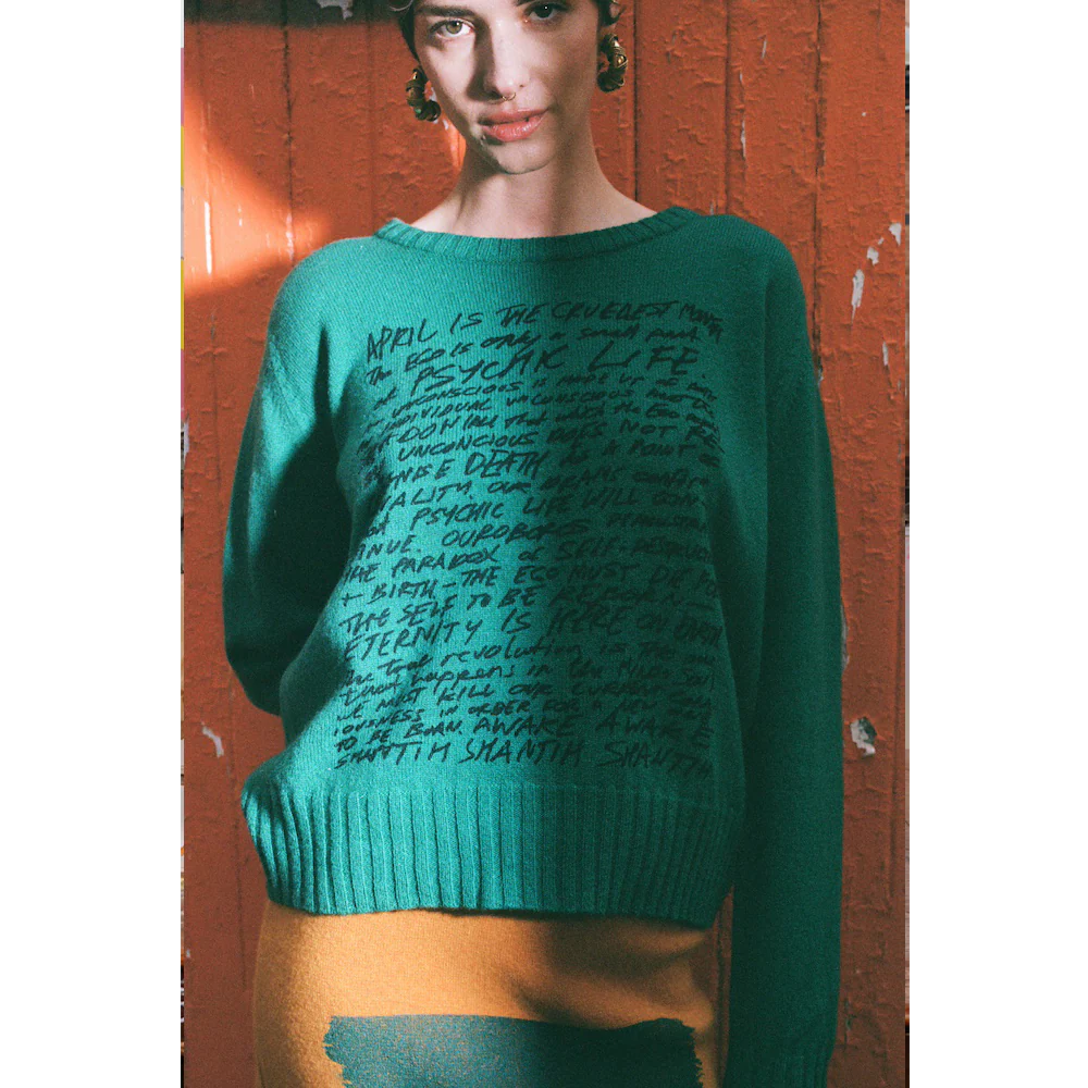 The Eternity Knit | Jade & Black Screen - Image 4