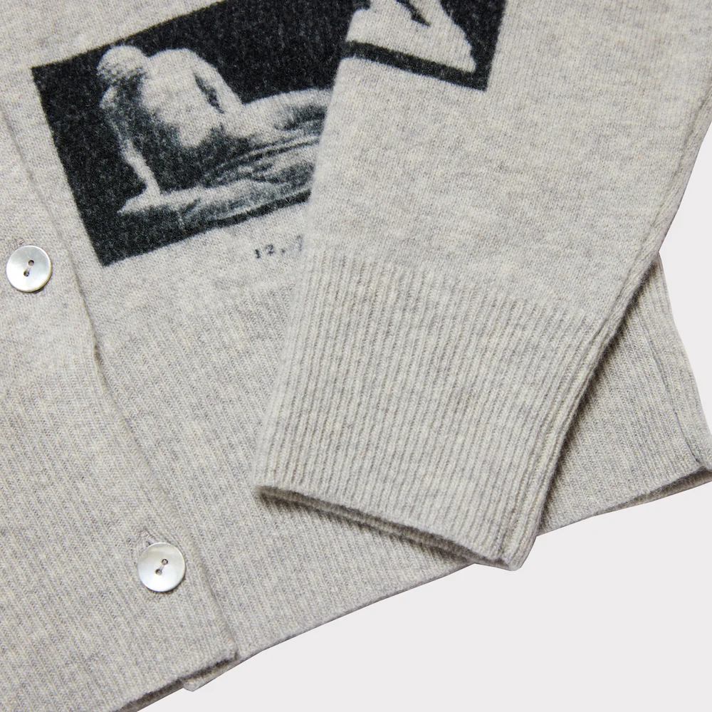 The Narcissus Cardigan | Slate & Black - Image 6