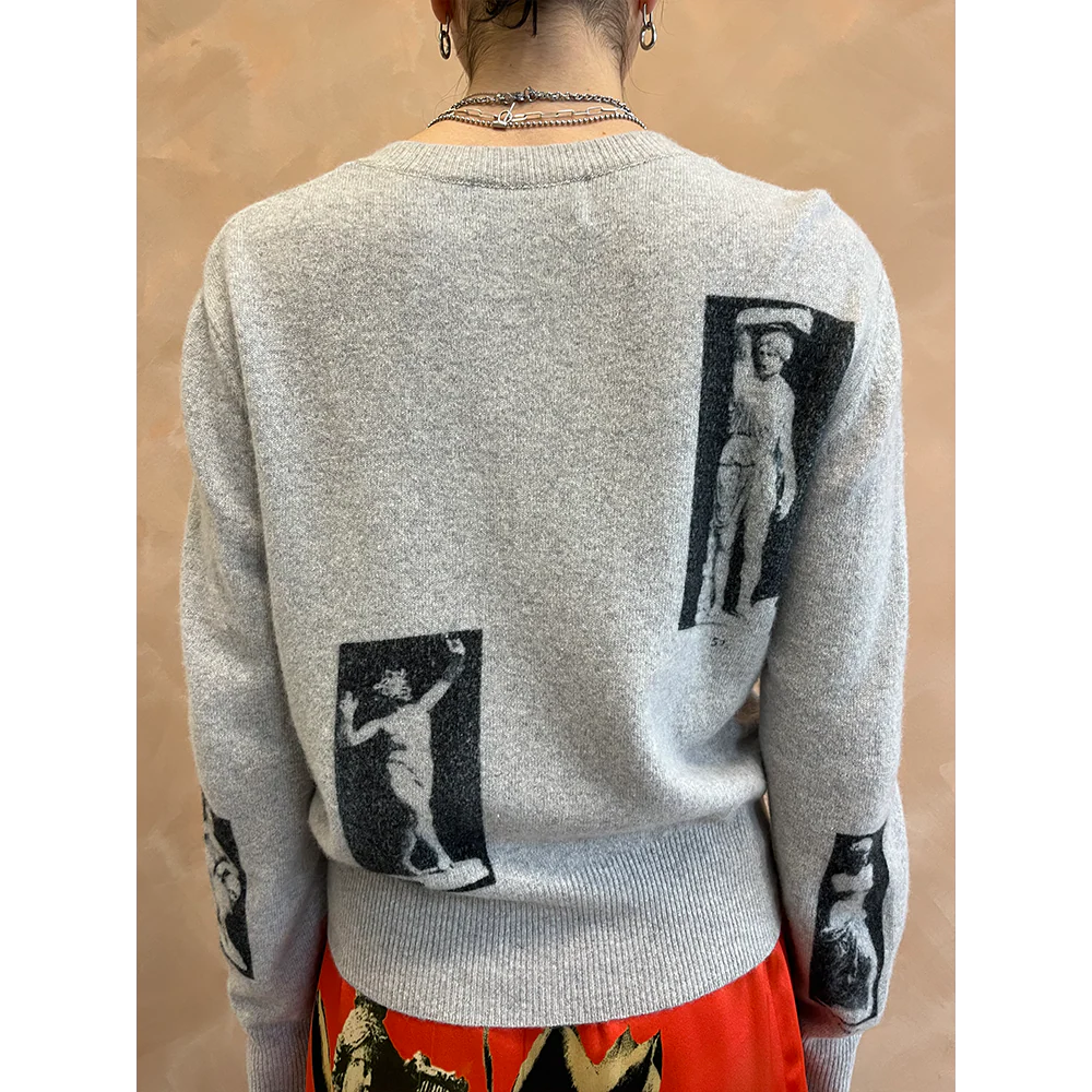 The Narcissus Cardigan | Slate & Black - Image 8