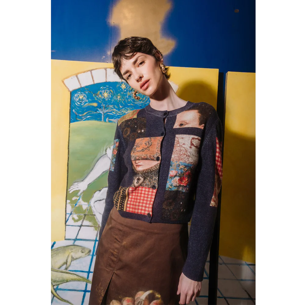 The Opposites Patchwork Cardigan - Image 3